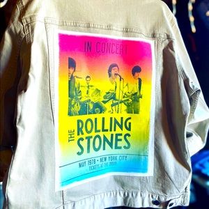 Rolling Stones Custom Denim Jacket
